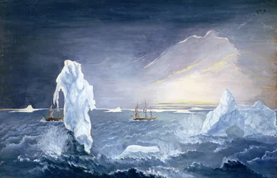 Brillo del mar Ártico